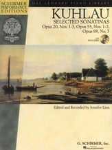 Selected Sonatinas piano sheet music cover